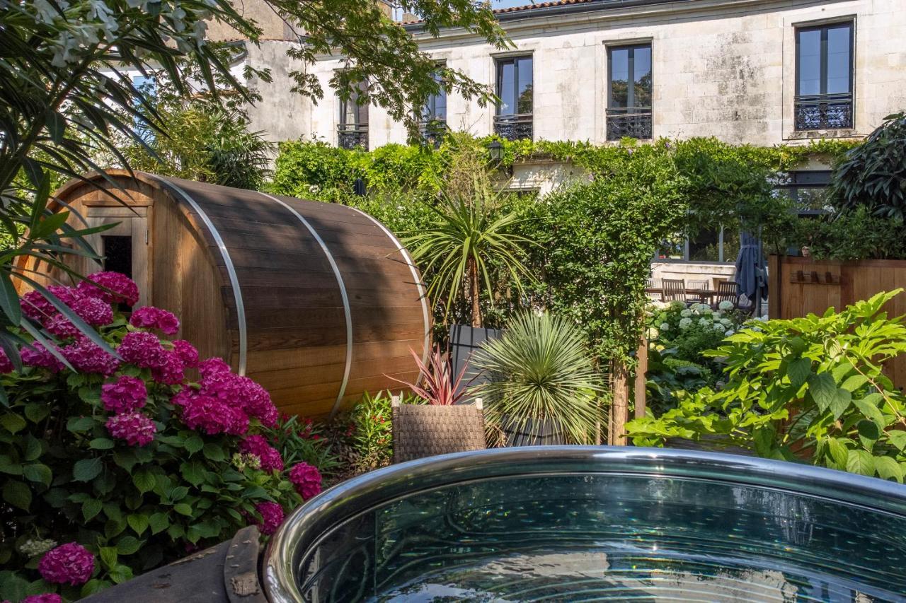Escale Rochelaise, Gite Urbain Avec Spa Bain Nordique Et Sauna Tonneau La Rochelle (Charente-Maritime) Exterior foto